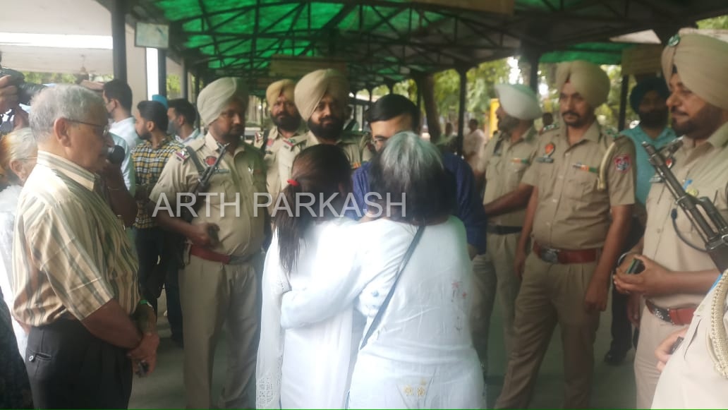 IAS Sanjay Popli Son Cremation in Chandigarh