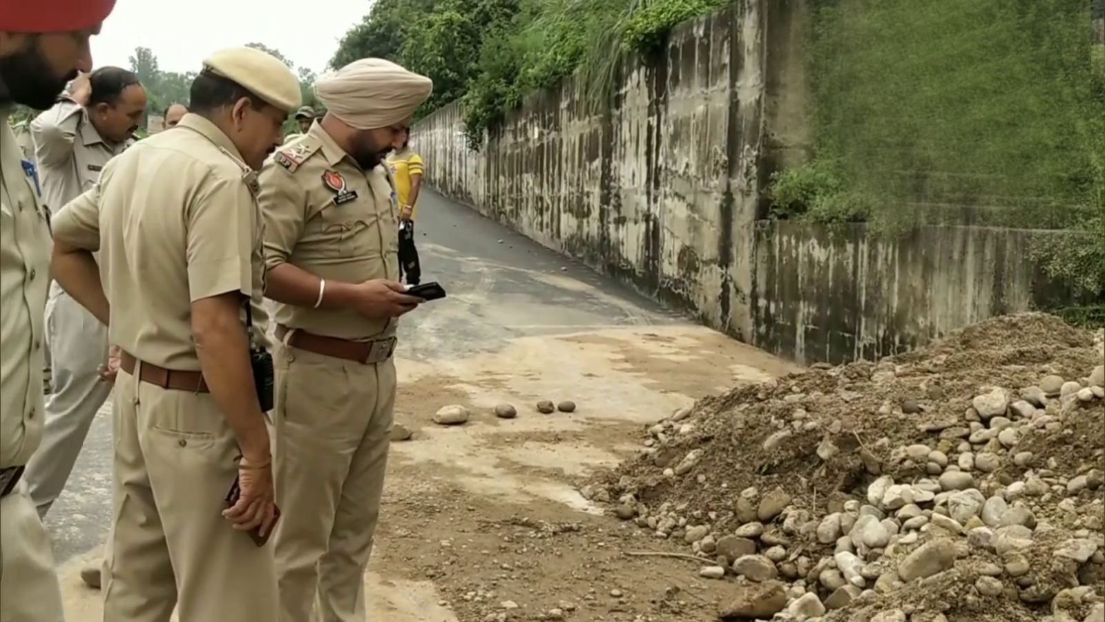 Hand Grenade Recovered from Damtal Himachal Pradesh