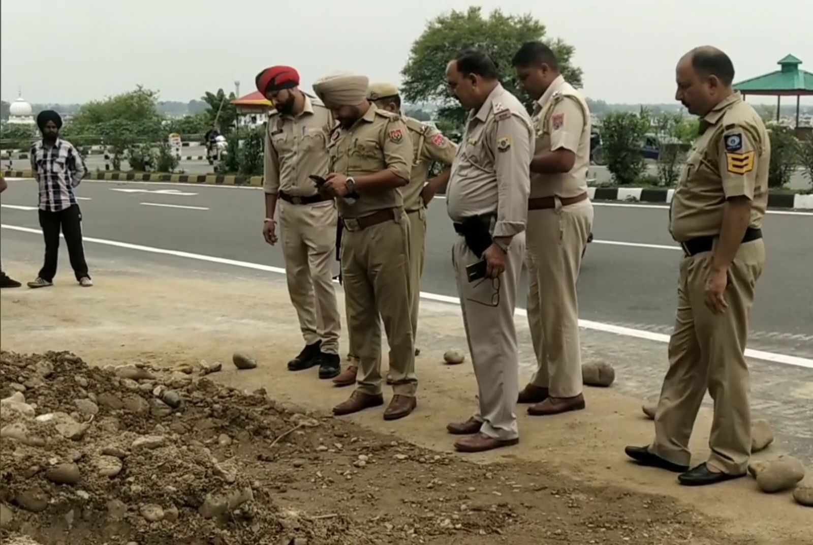 Hand Grenade Recovered from Damtal Himachal Pradesh