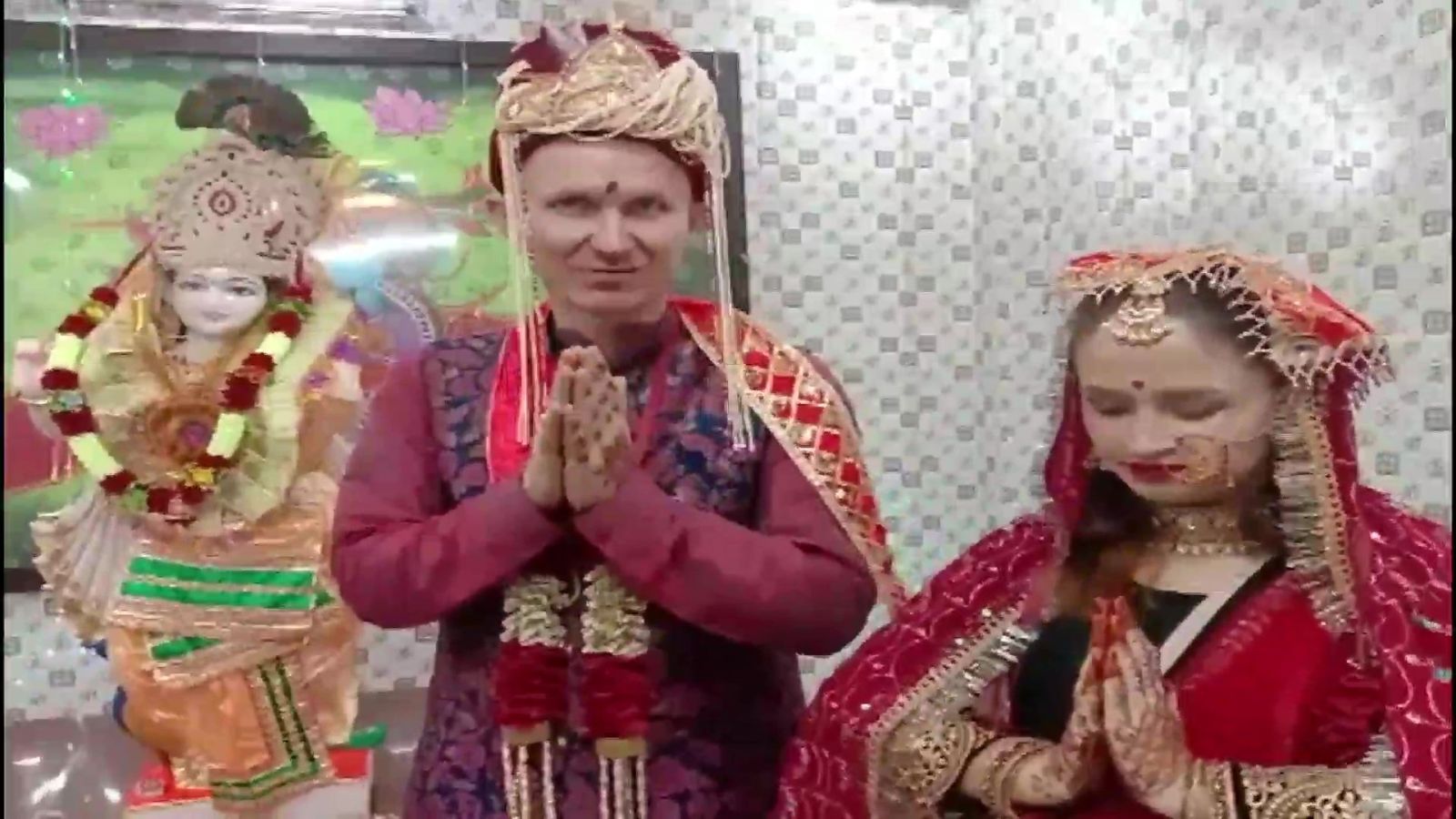 Russian Man Marries Ukrainian Woman in Himachal 