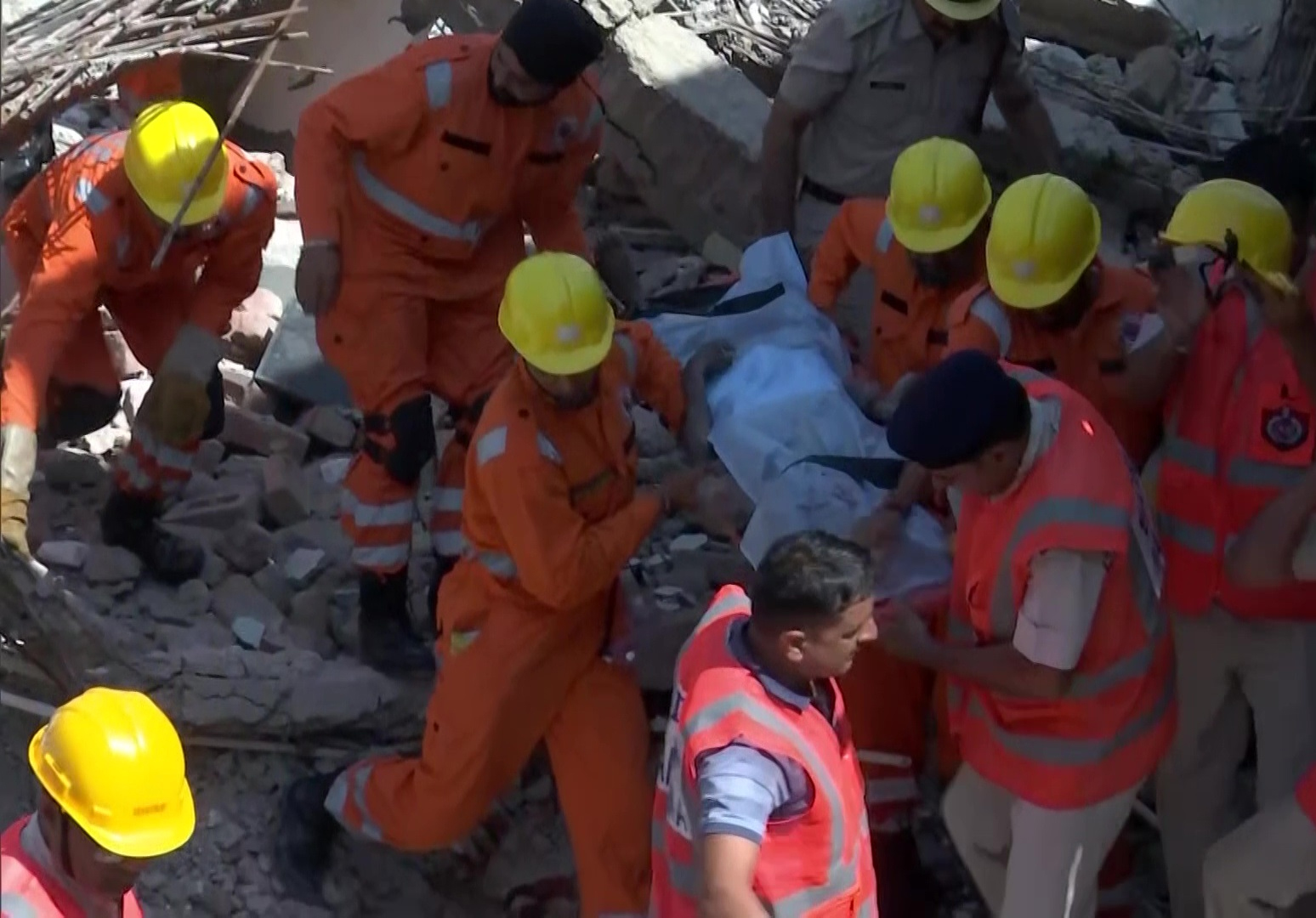 Gurugram Building Collapse Incident