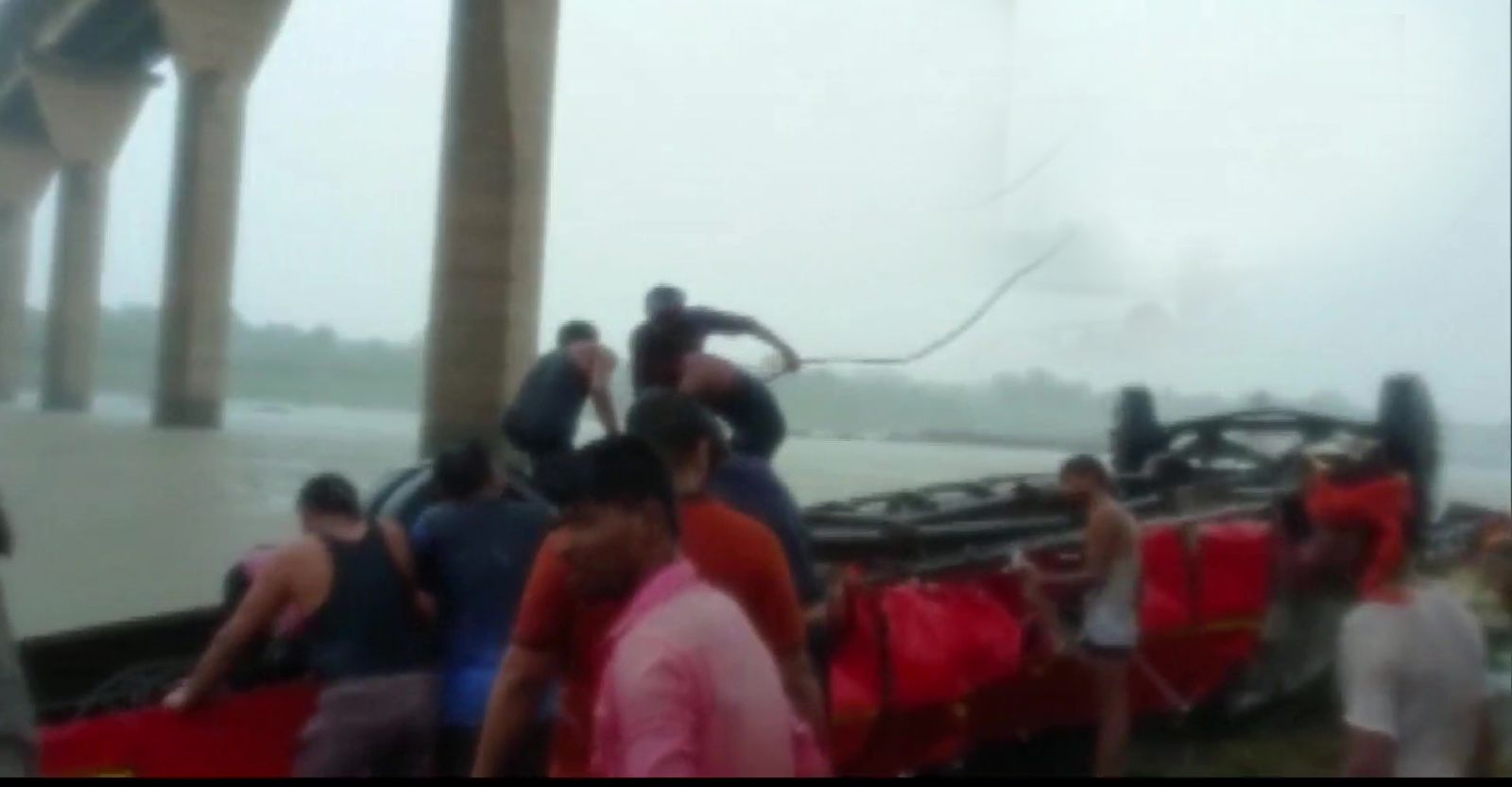 Bus fell in Narmada river in MP