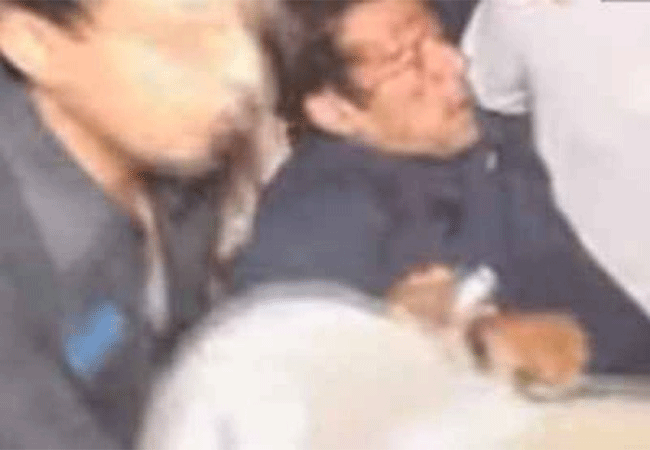 Bullets Fired On Pakistan Former PM Imran Khan