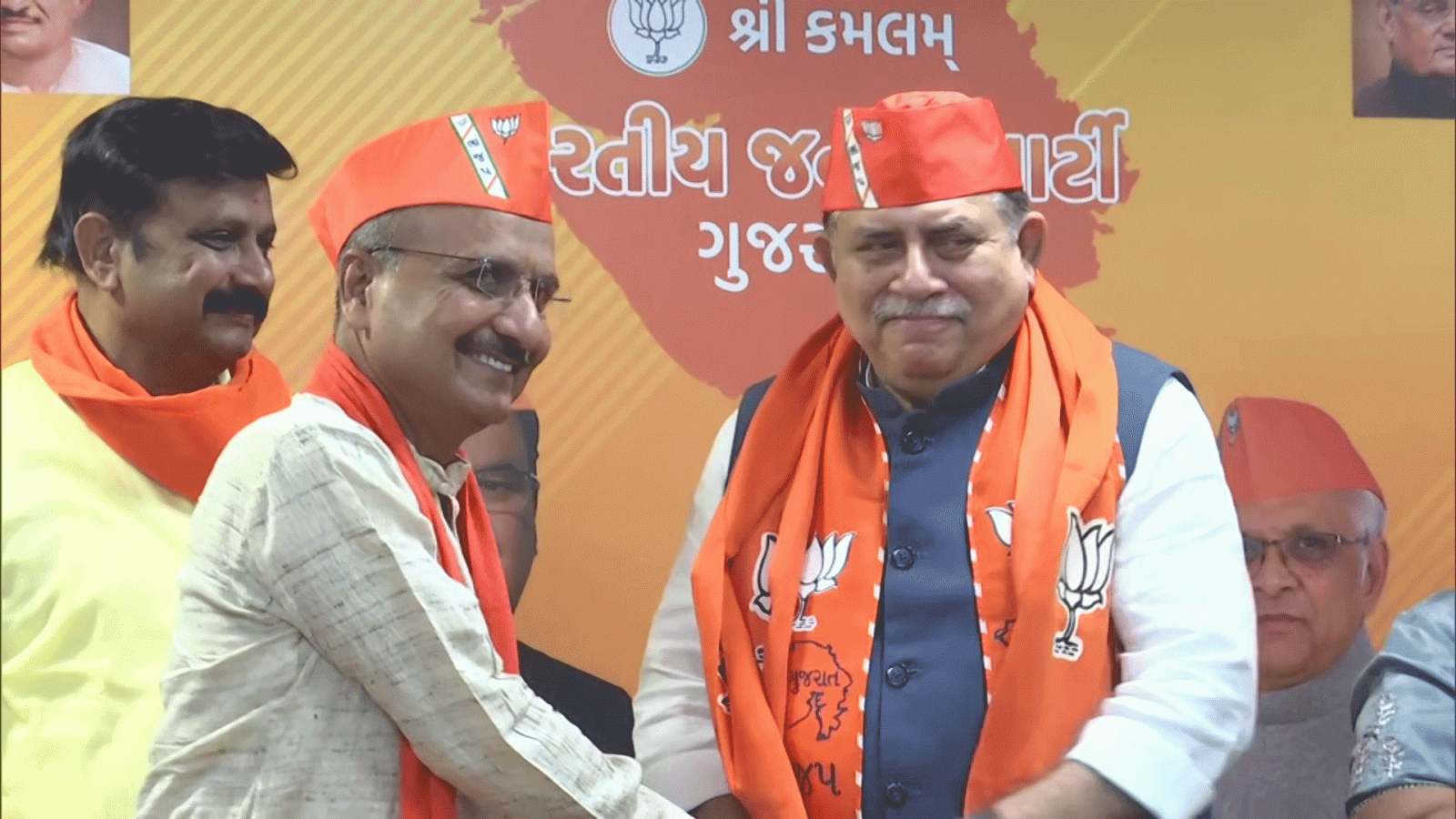 Congress Leader Himanshu Vyas Joins BJP