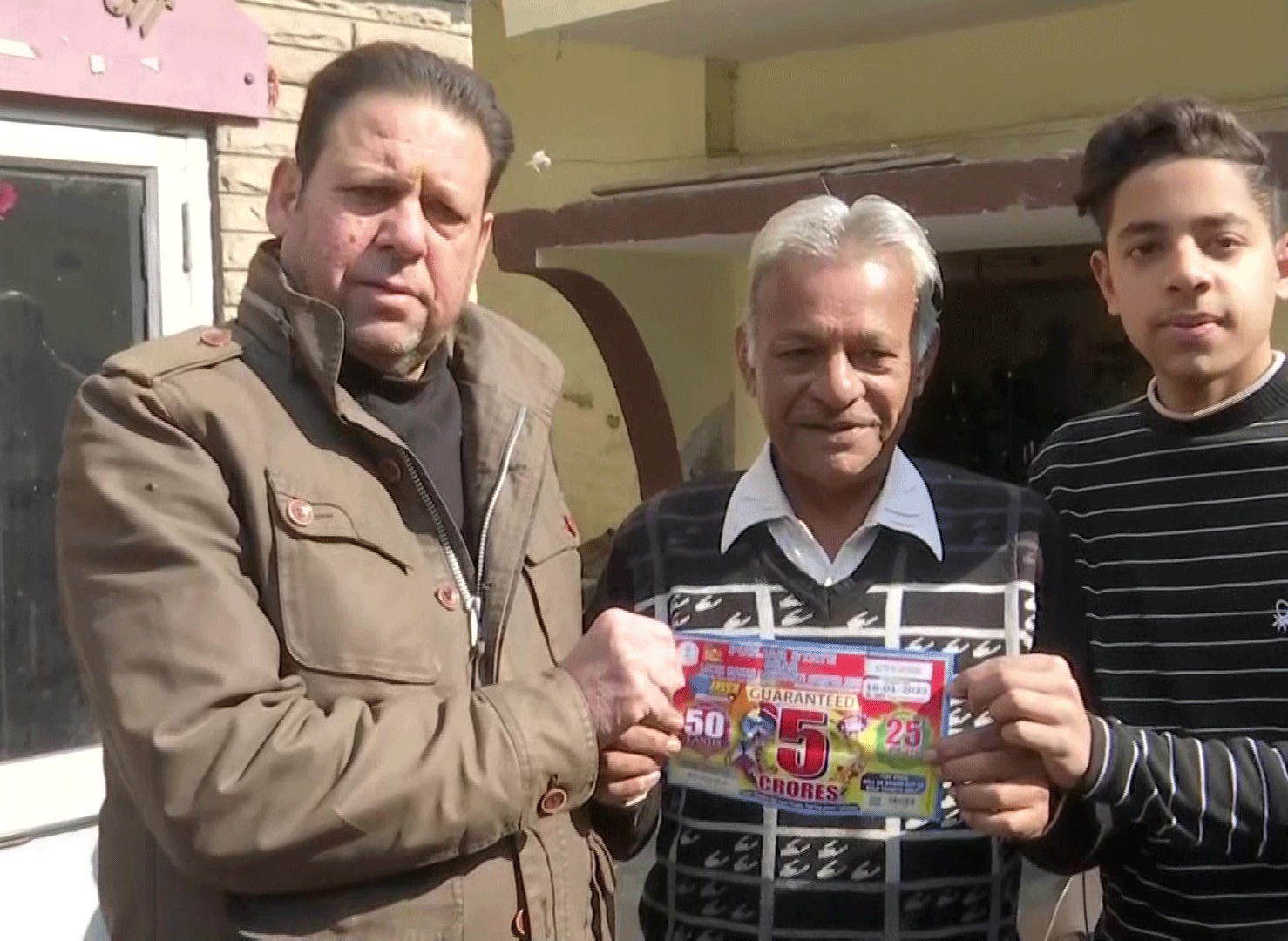 Punjab 88 Years Man Win 5 Crore Lottery