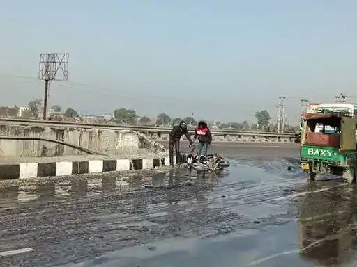 Haryana Chemical Tanker Accident Near Ganaur