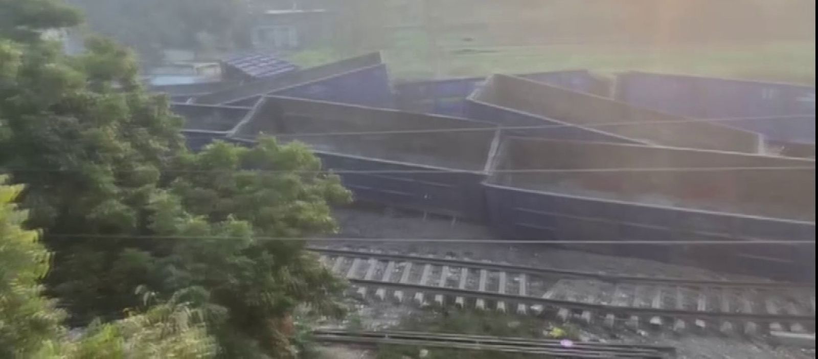 UP Two Goods Trains Collision