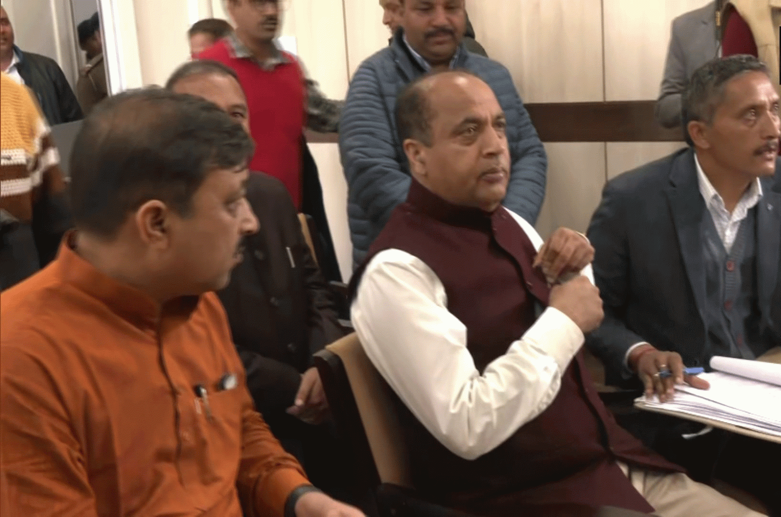 CM Jairam Thakur files nomination from Seraj Assembly 