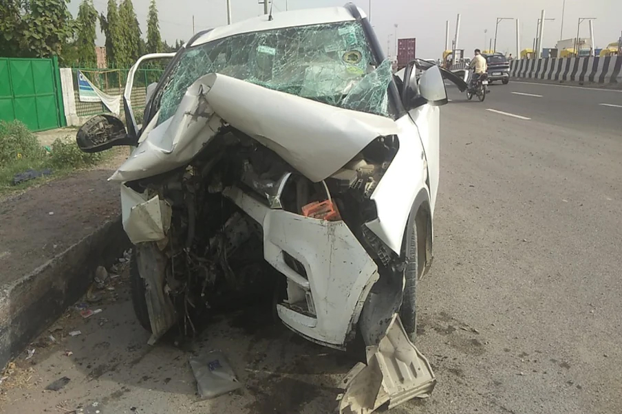 Three friends killed in car accident in Sonipat Haryana