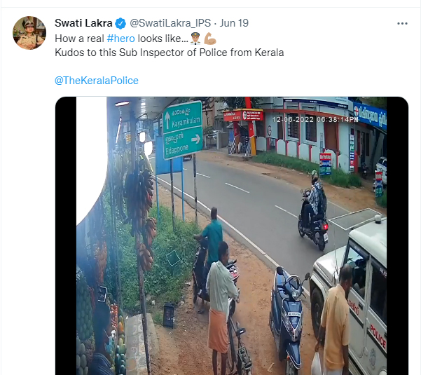 Kerala Sub-Inspector Arun Kumar Video Viral