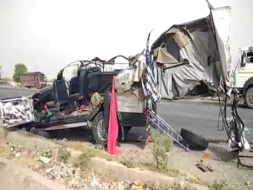 Haryana Rewari Cruiser Car Accident