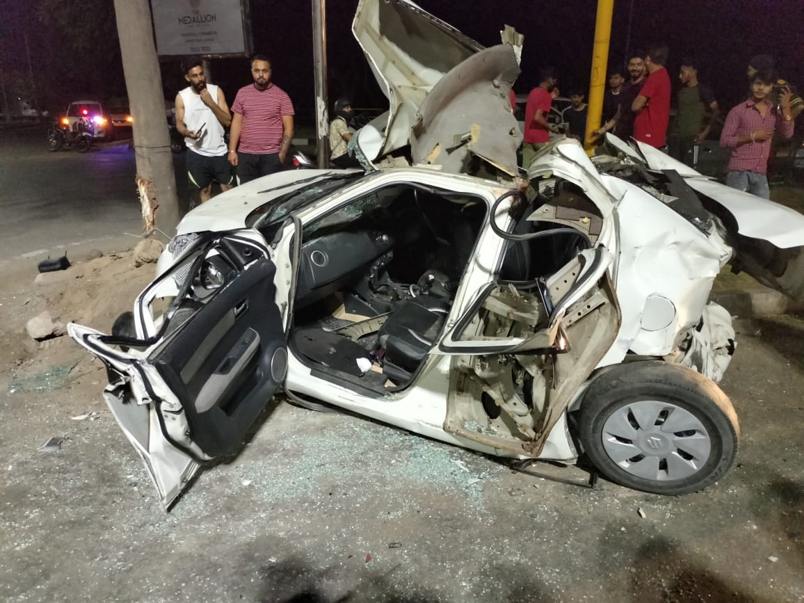 Accident in Mohali