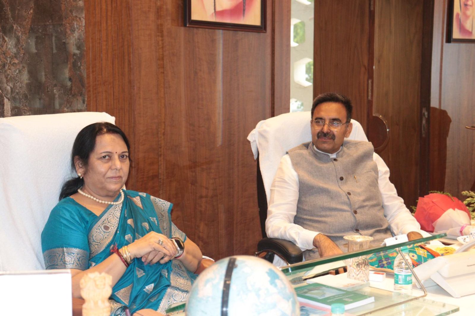 Speaker Harvindra Kalyan visited Maharashtra Vidhan Bhavan