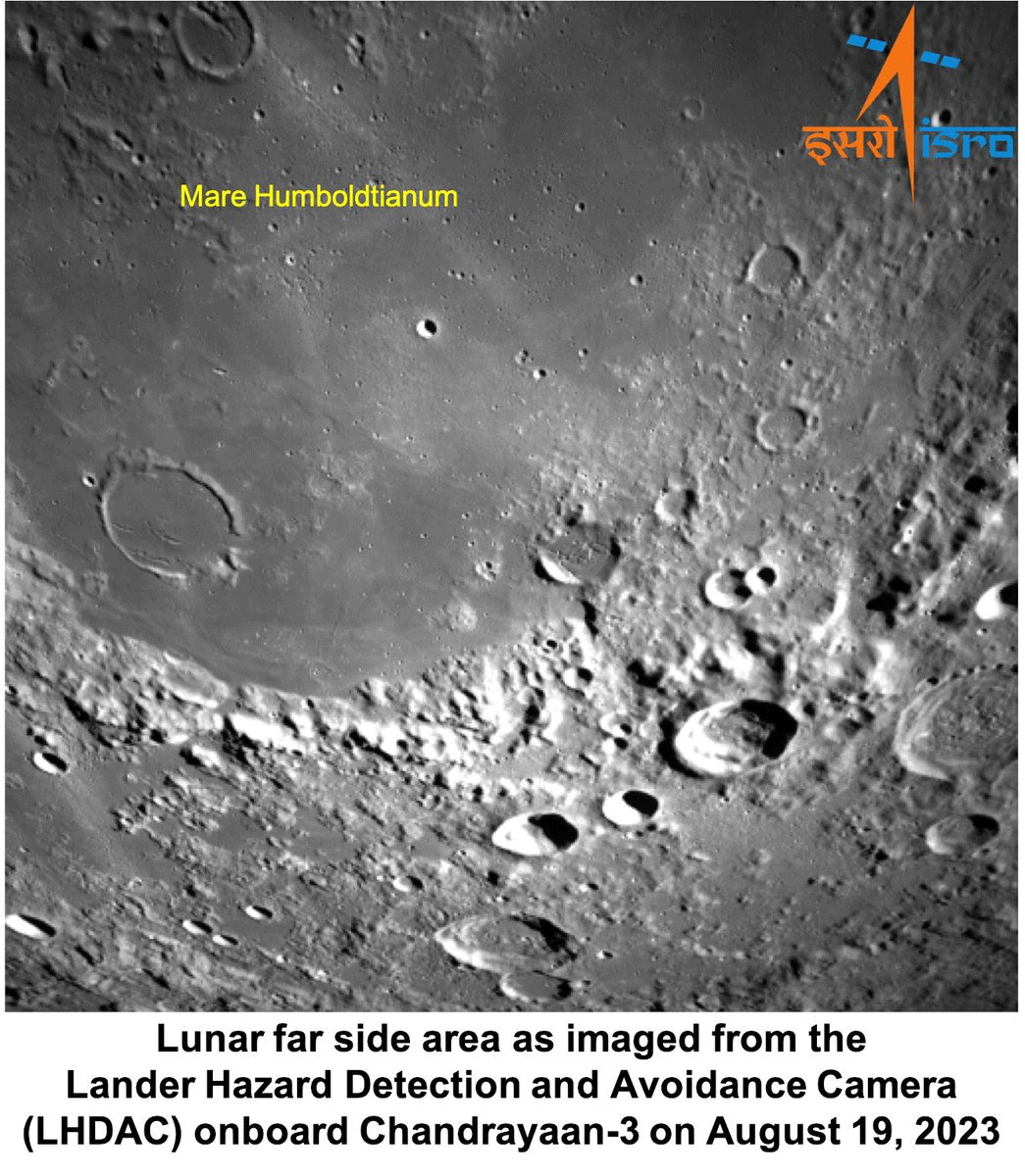 Chandrayaan 3 Moon Pictures Captured