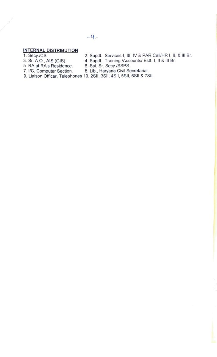 IAS Officers Transferred Haryana
