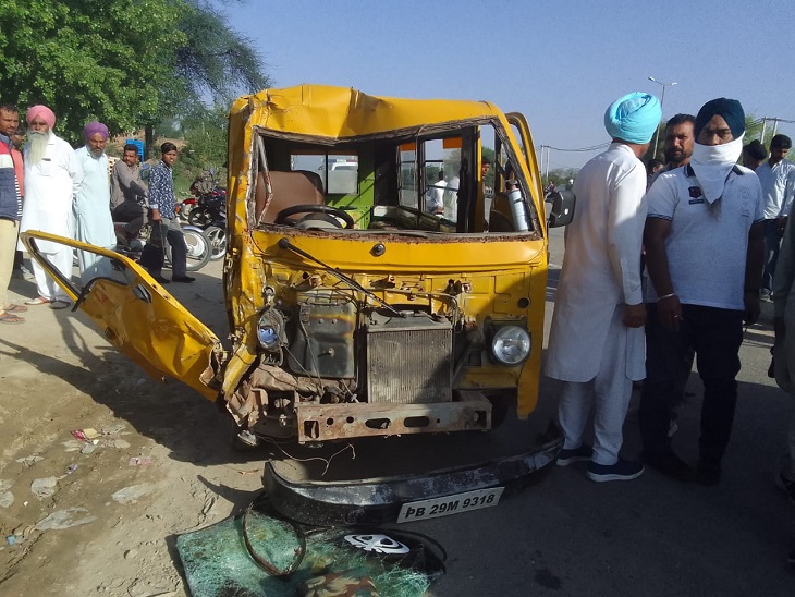 School Van and Truck Collision in Punjab