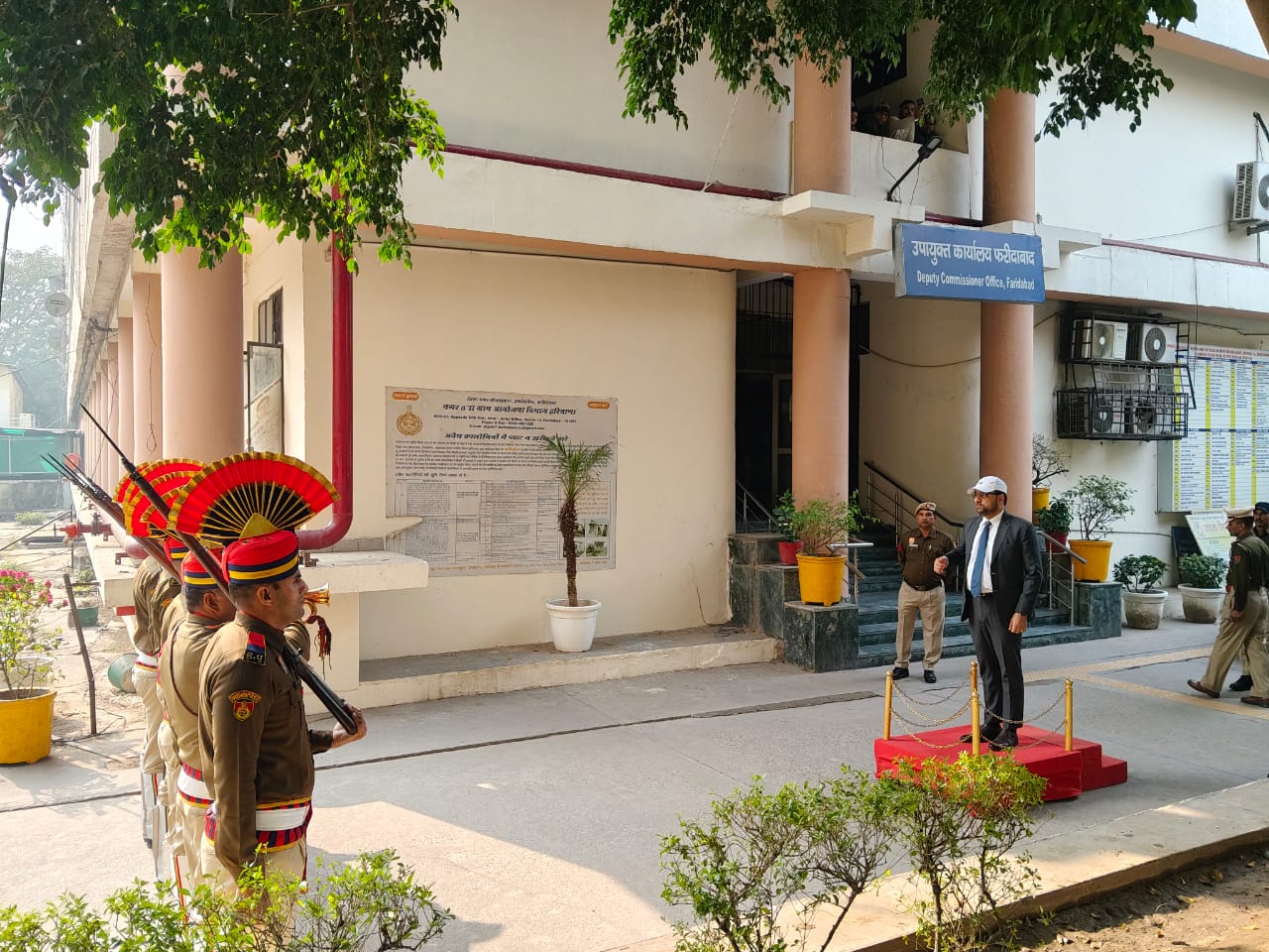 IAS Ayush Sinha takes charge as Deputy Commissioner of Faridabad