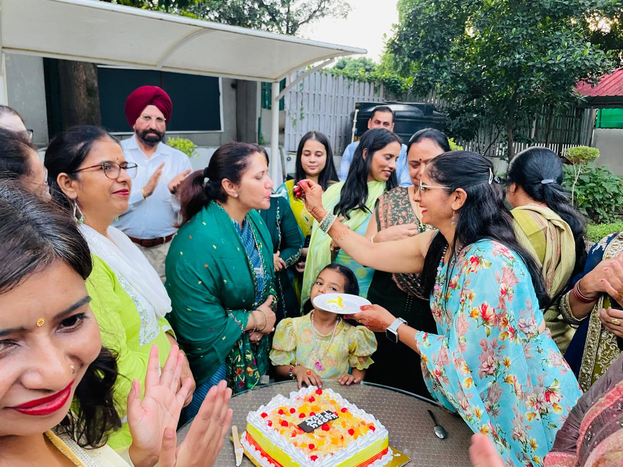 Haryana Deputation Employees Association celebrated Teej Festival