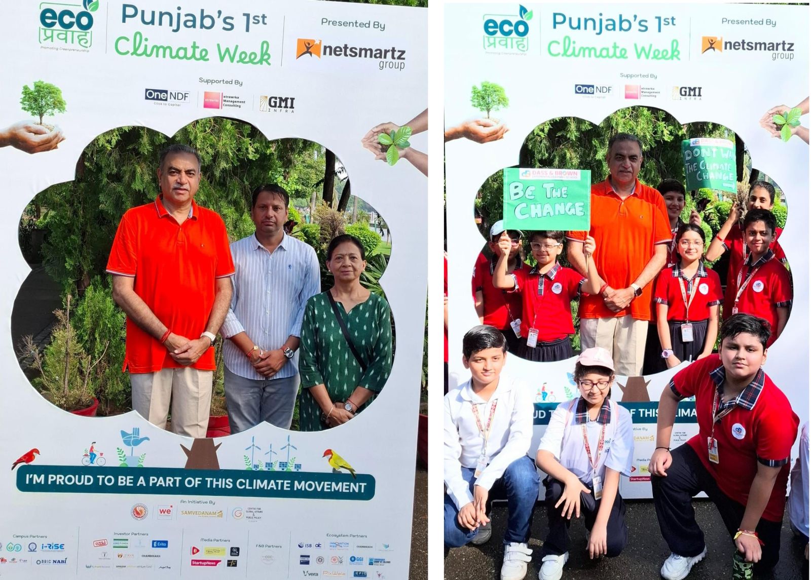 Sanjay Tandon participated in the Walkathon