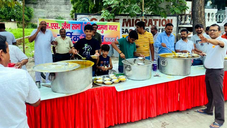 गुरुदेव मंगल सैन जी महाराज की 102 वीं पुण्य पर पाठ व लंगर का आयोजन