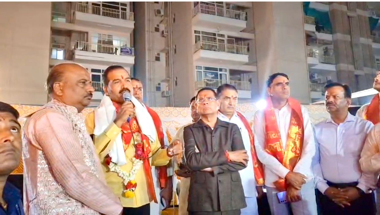 Mata ki Chowki organised at Terra Society