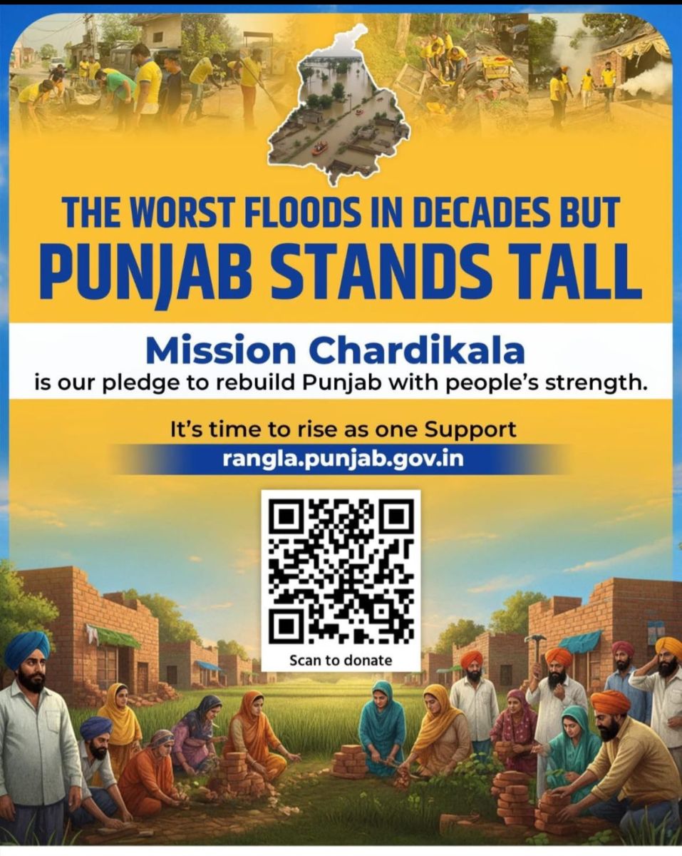 Mission Charhdi Kala aids flood victims