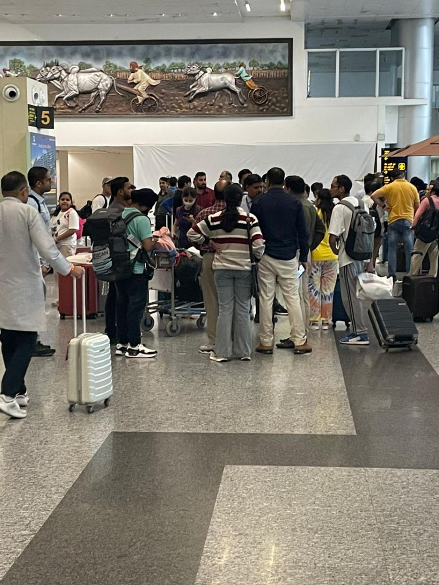 Technical Fault in IndiGo Passenger Plane