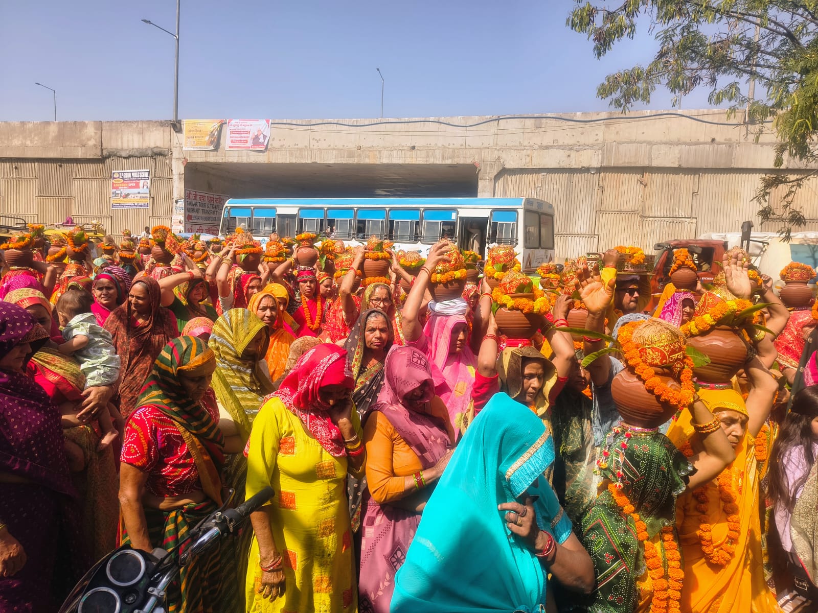 Shrimad Bhagavat Katha Week Begins in Baghaula