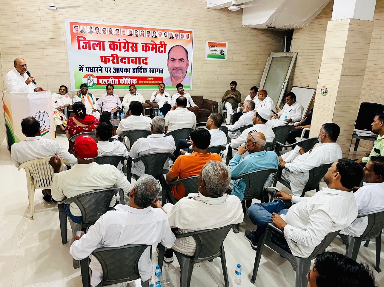A dictatorial government is in power in Haryana
