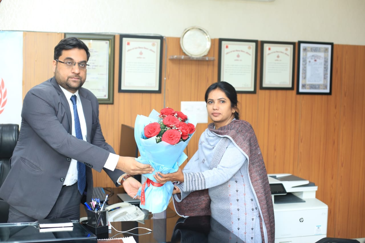 IAS Ayush Sinha takes charge as Deputy Commissioner of Faridabad