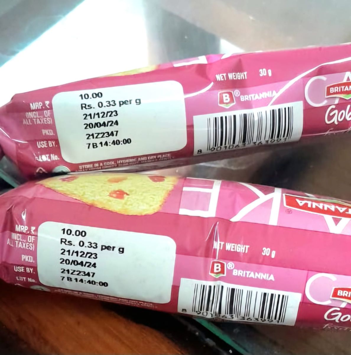 Expired Packed Food Products