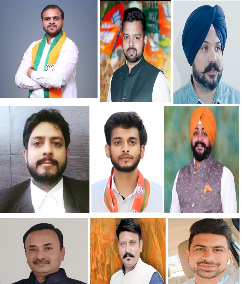 Team of BJP Social Media Cell Punjab