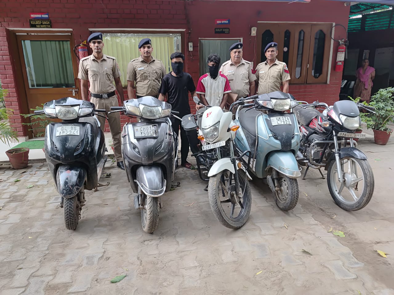Police Arrested two Vicious accused of the Gang