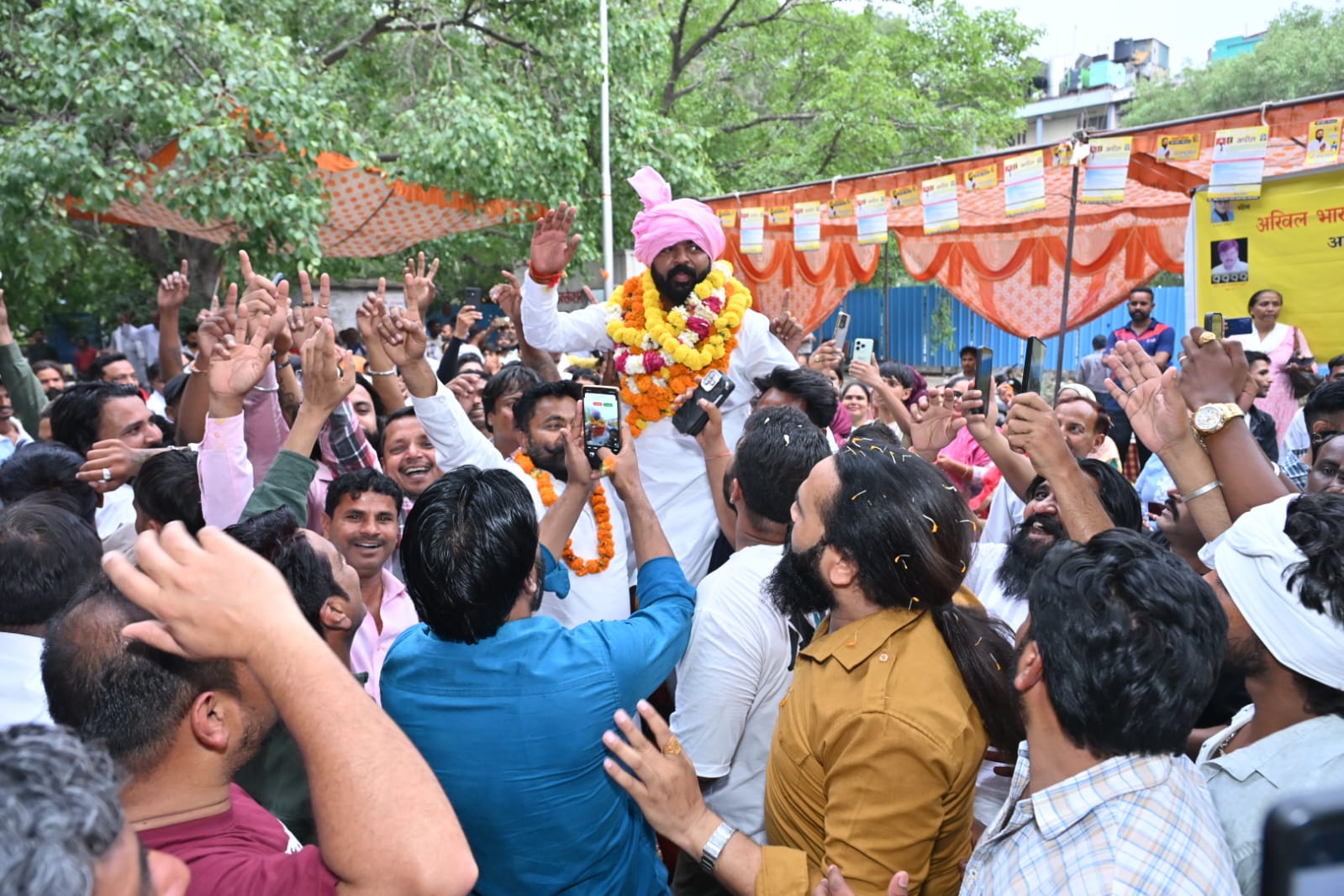 Monu Won the Safai Karamchari Union Election