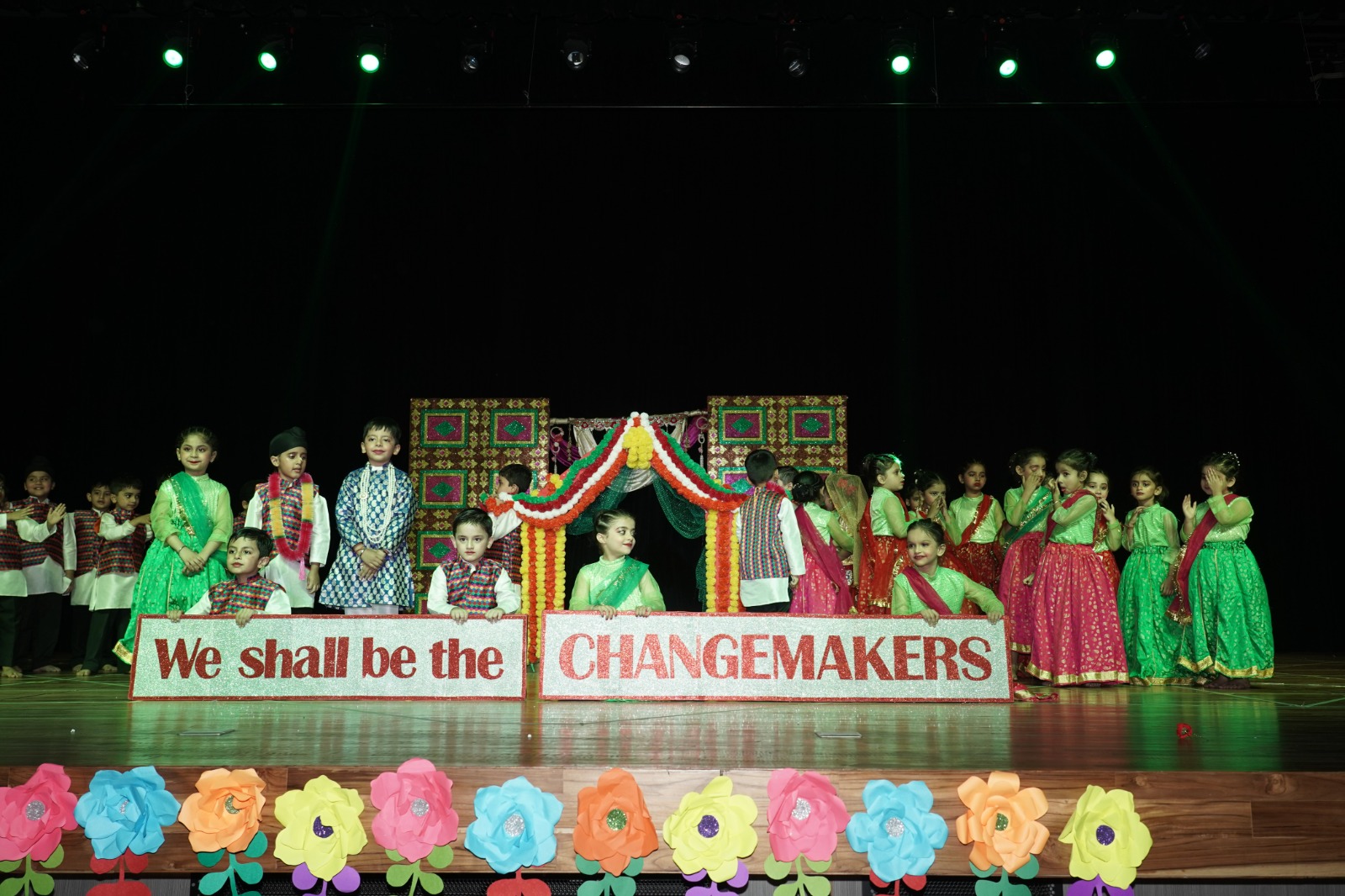 Manav Mangal Students gave the Message
