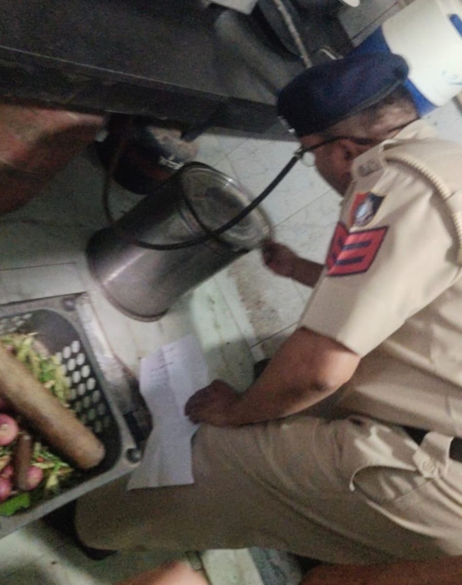 Police Conducted a Search Operation in Sector 38A/D