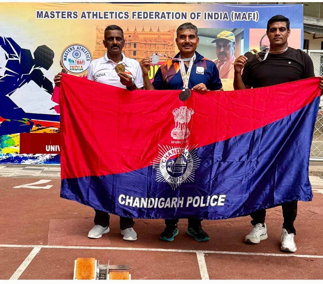 UT Police Inspector and an ASI Won Gold/Bronze Medals