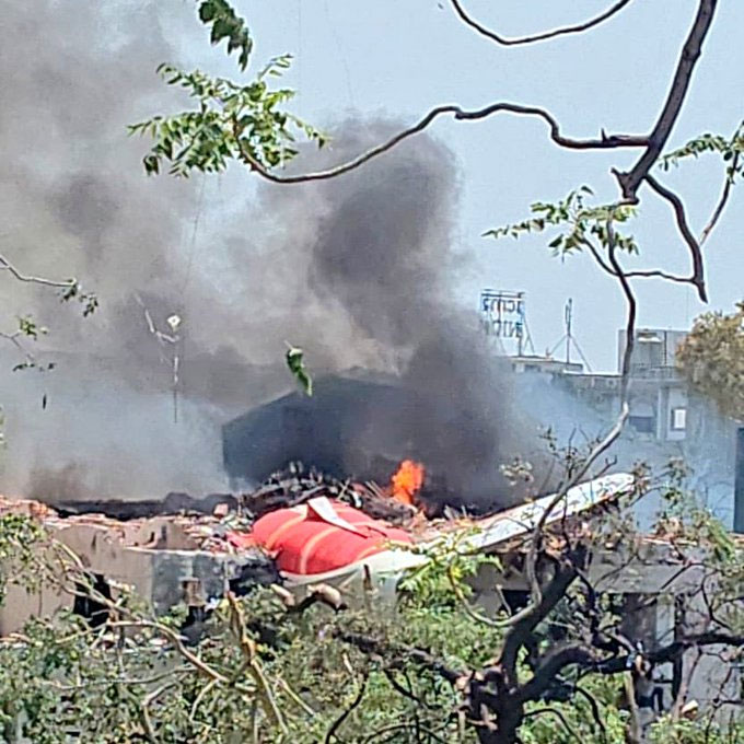 Air India Plane Crash Live Video Ahmedabad Major Tragedy
