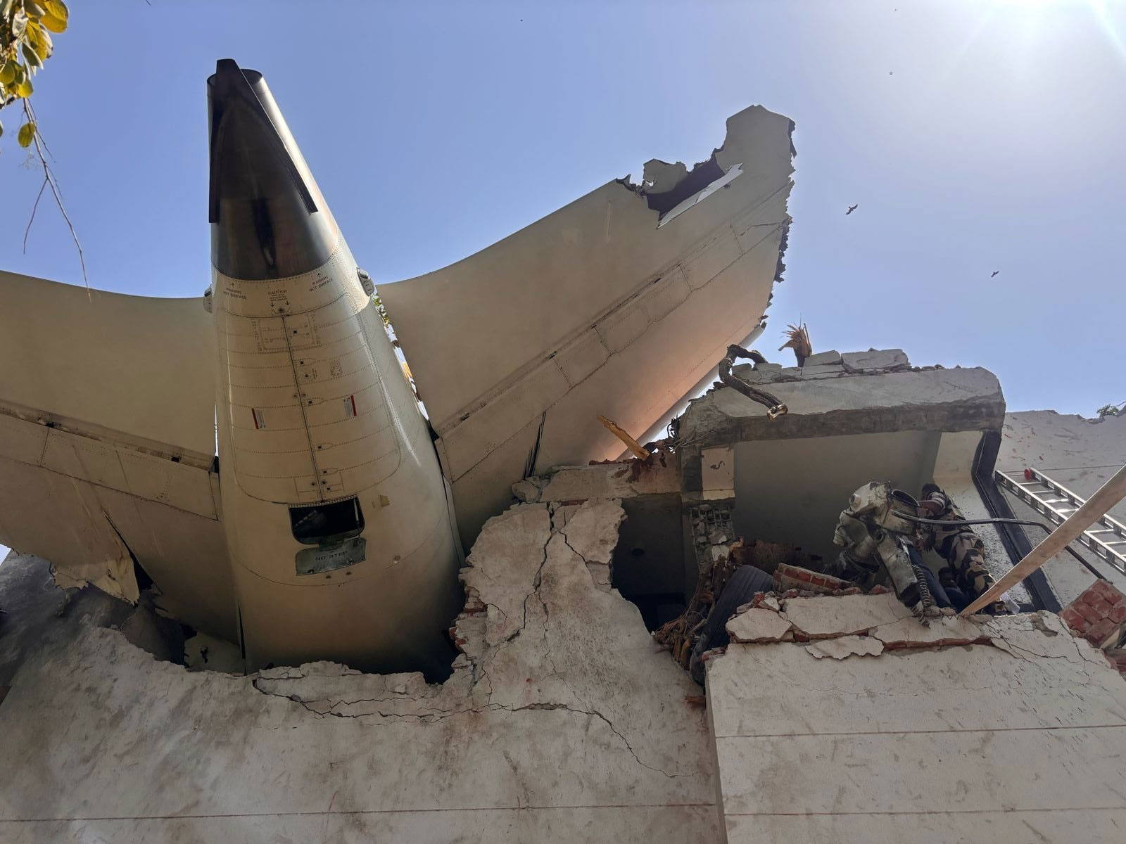 Air India Plane Crash Live Video Ahmedabad Major Tragedy