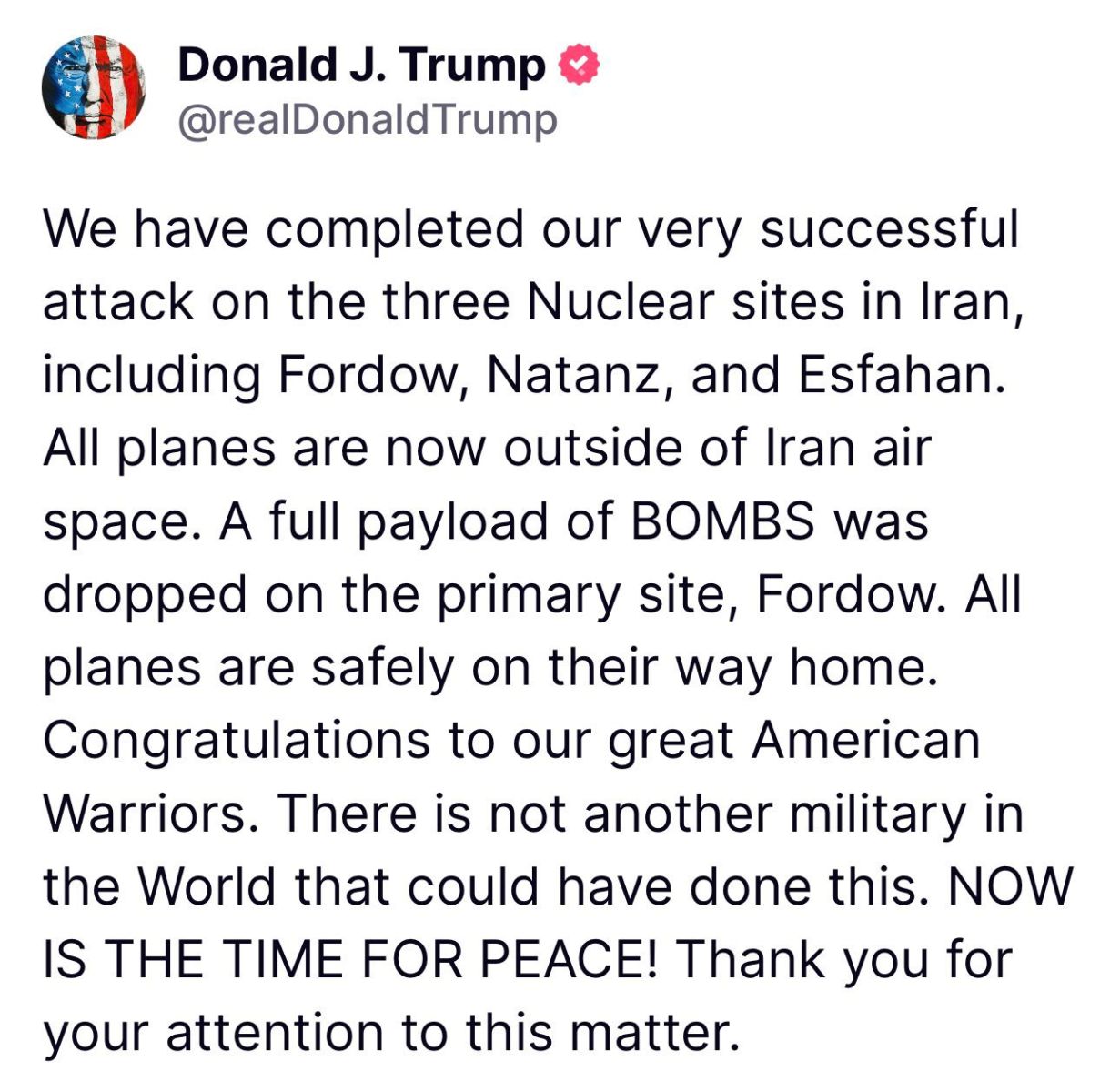 America attack on Iran And Dropped Bombs on 3 Nuclear Sites Including Fordow