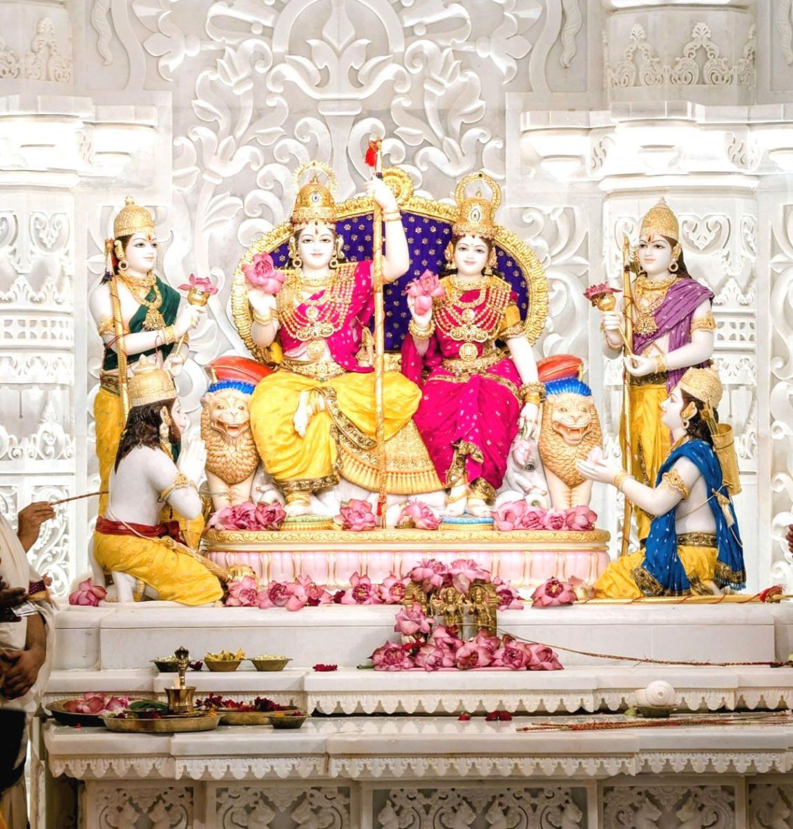 Ayodhya Ram Darbar Pran Pratishtha First Darshan Ramlala Mandir