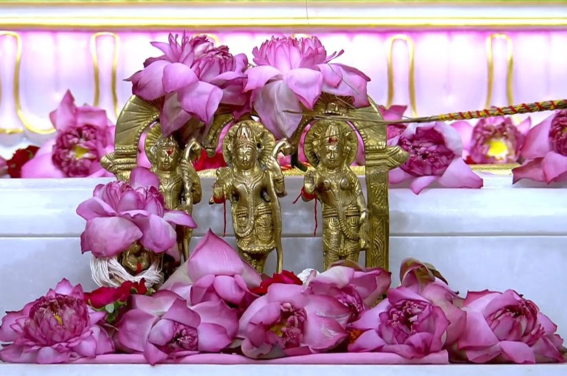 Ayodhya Ram Darbar Pran Pratishtha First Darshan Ramlala Mandir