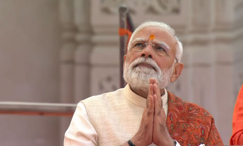 Ayodhya Ram Janmabhoomi Mandir Dhwajarohan Utsav Photos