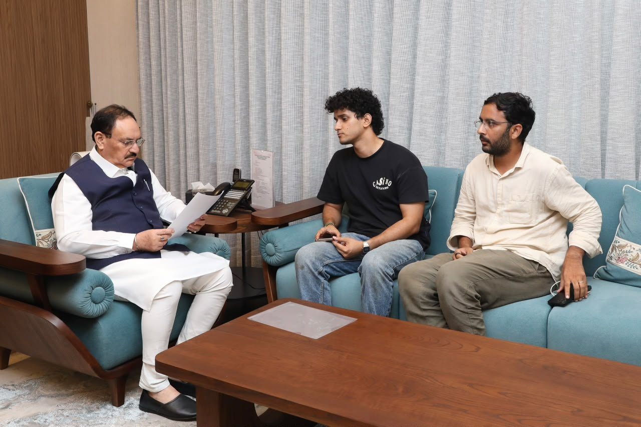 CJP Members met Union Minister JP Nadda And Submit Their Demands