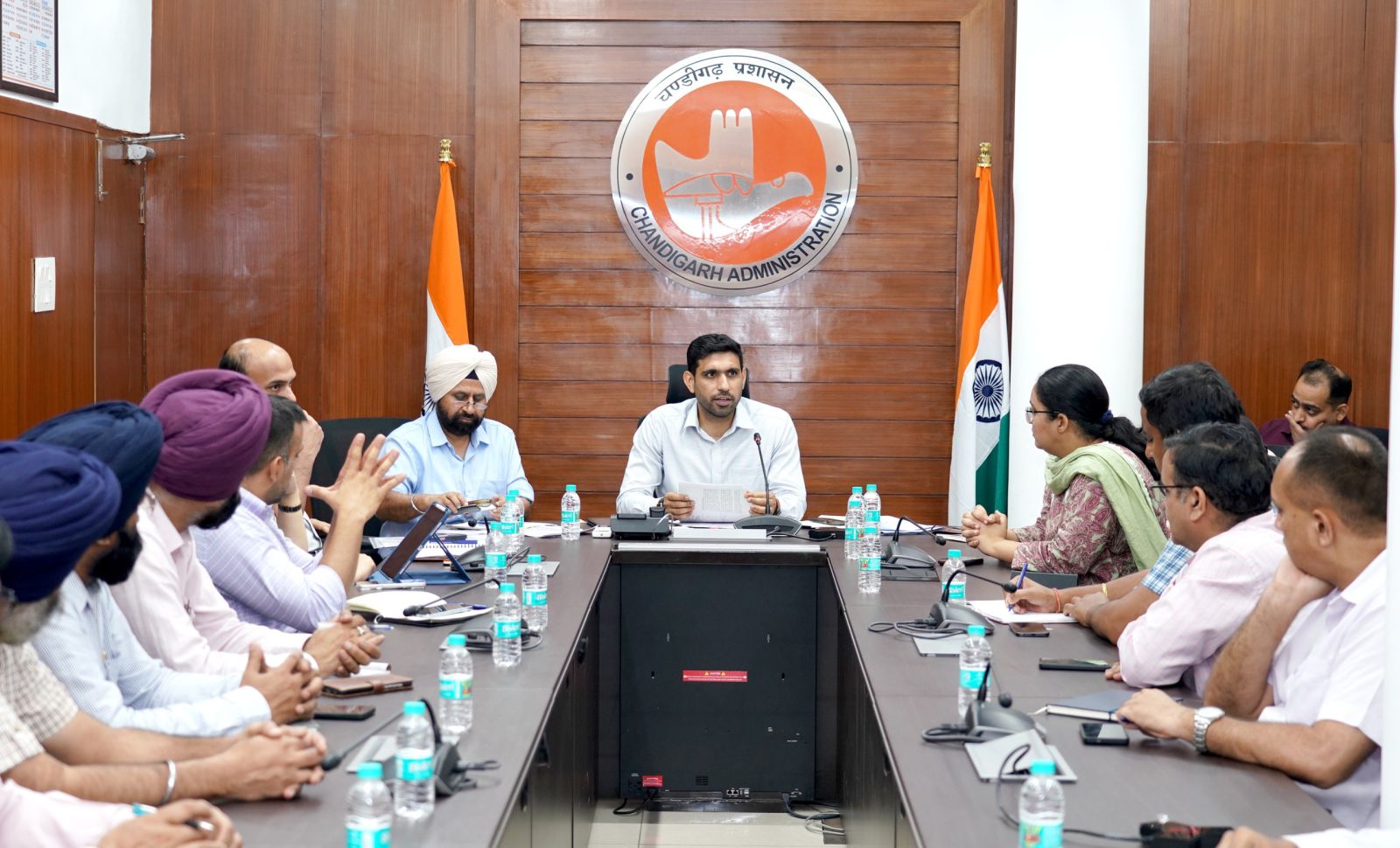Chandigarh DC Meeting