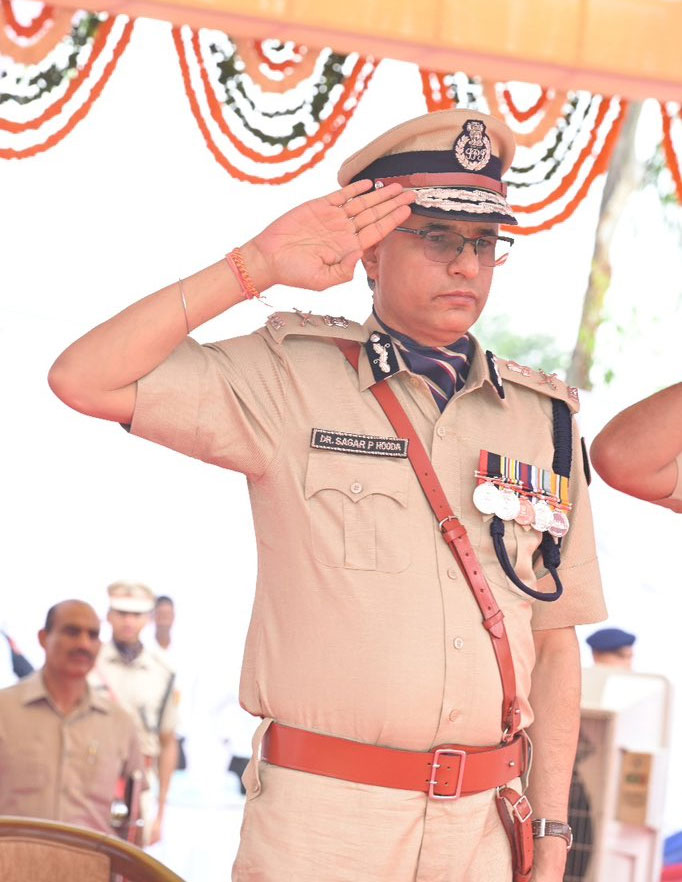 Chandigarh New DGP Sagar Preet Hooda Takes Charge