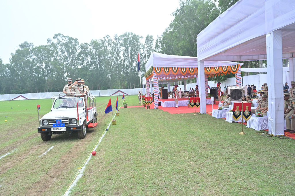 Chandigarh New DGP Sagar Preet Hooda Takes Charge