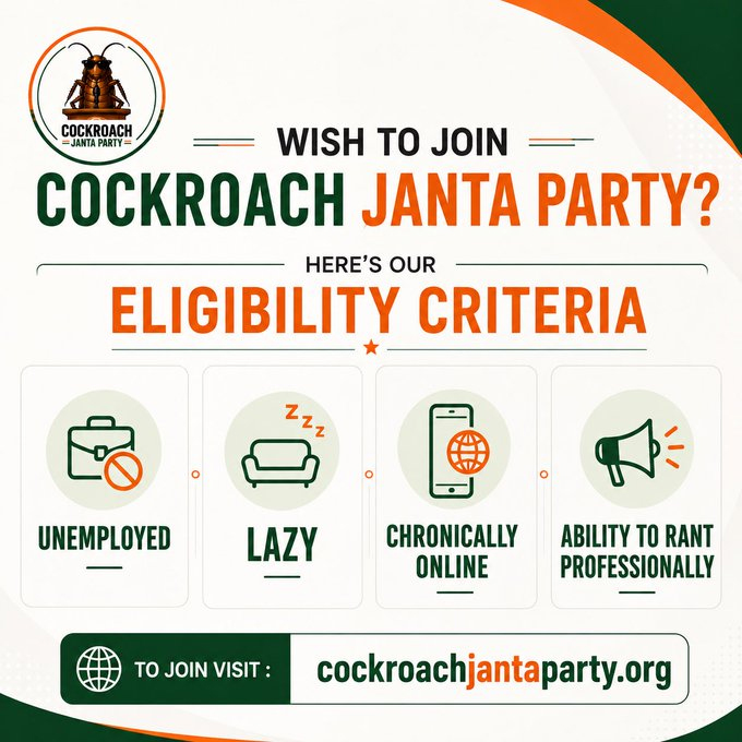 Cockroach Janta Party 