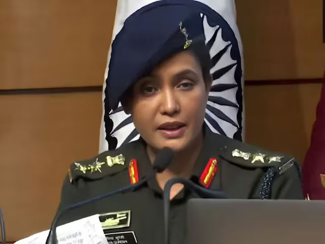 Colonel Sofia Qureshi