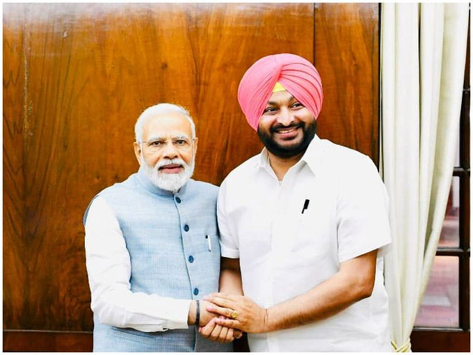 Congress MP Ravneet Bittu Joins BJP